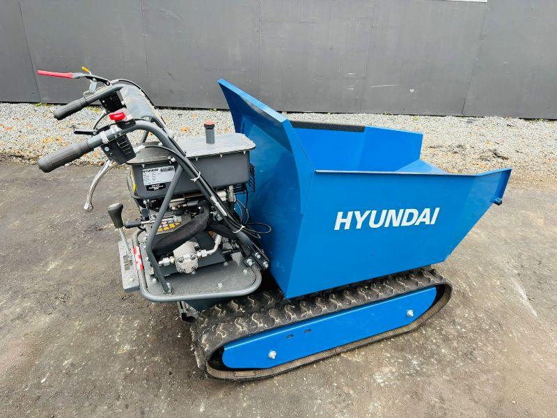 *UNUSED*HYUNDAI WALK BEHIND TRACKED DUMPER*X DEMO*VIDEO*