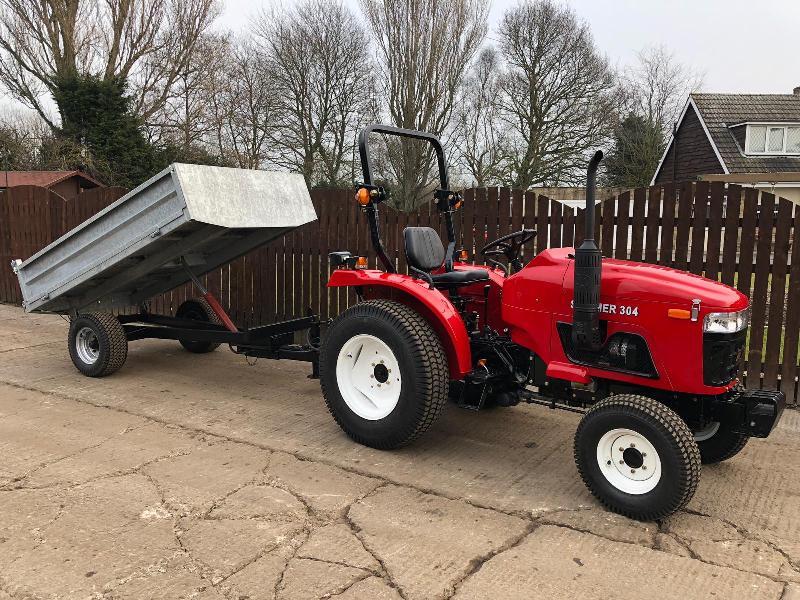 ** BRAND NEW SIROMER 2.5 TONE GALVANISED TIPPING TRAILER ** ( PLEASE SEE VIDEO )