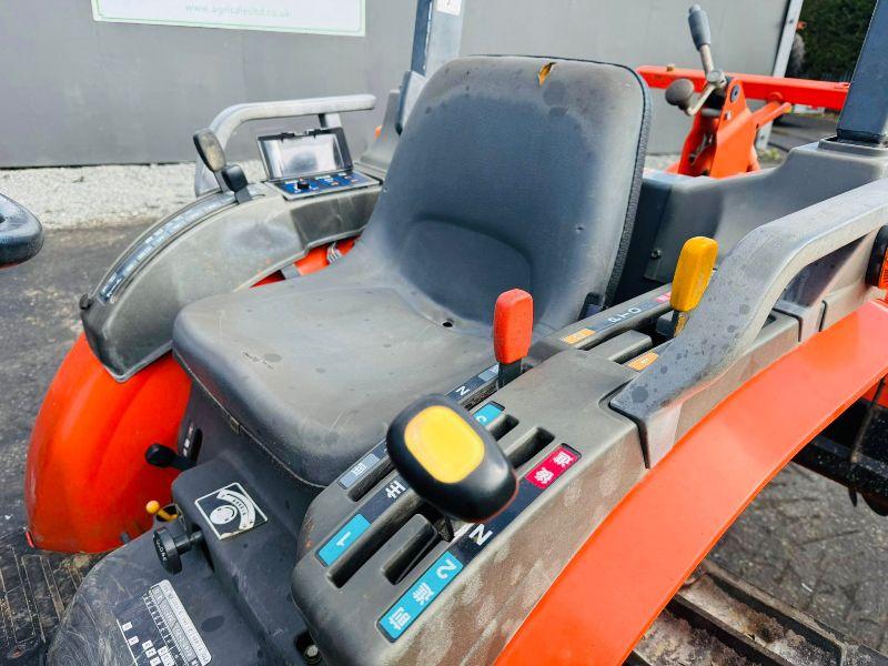 KUBOTA GB180 HALF TRACK COMPACT TRACTOR*C/W ROTOVATOR*VIDEO*