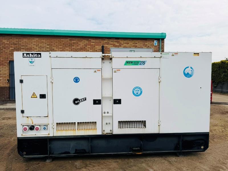 ASHITA POWER 275 KVA GENERATOR*YEAR 2023*3704 HOURS*VIDEO*