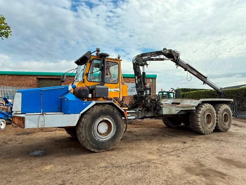 MOXY MT30 *C/W TEREX 120.2 TRIPLE PUSH OUT CRANE*VIDEO*