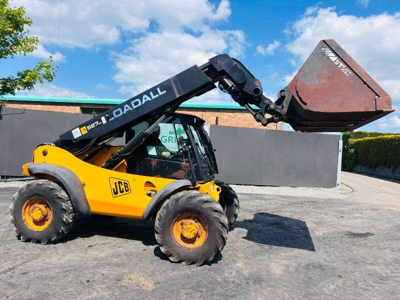 JCB 527-55 TELEHANDLER* AG SPEC *C/W BUCKET*VIDEO*