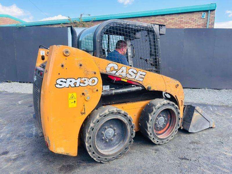 CASE SR130 SKIDSEER*C/W BUCKET*YEAR 2017*VIDEO*
