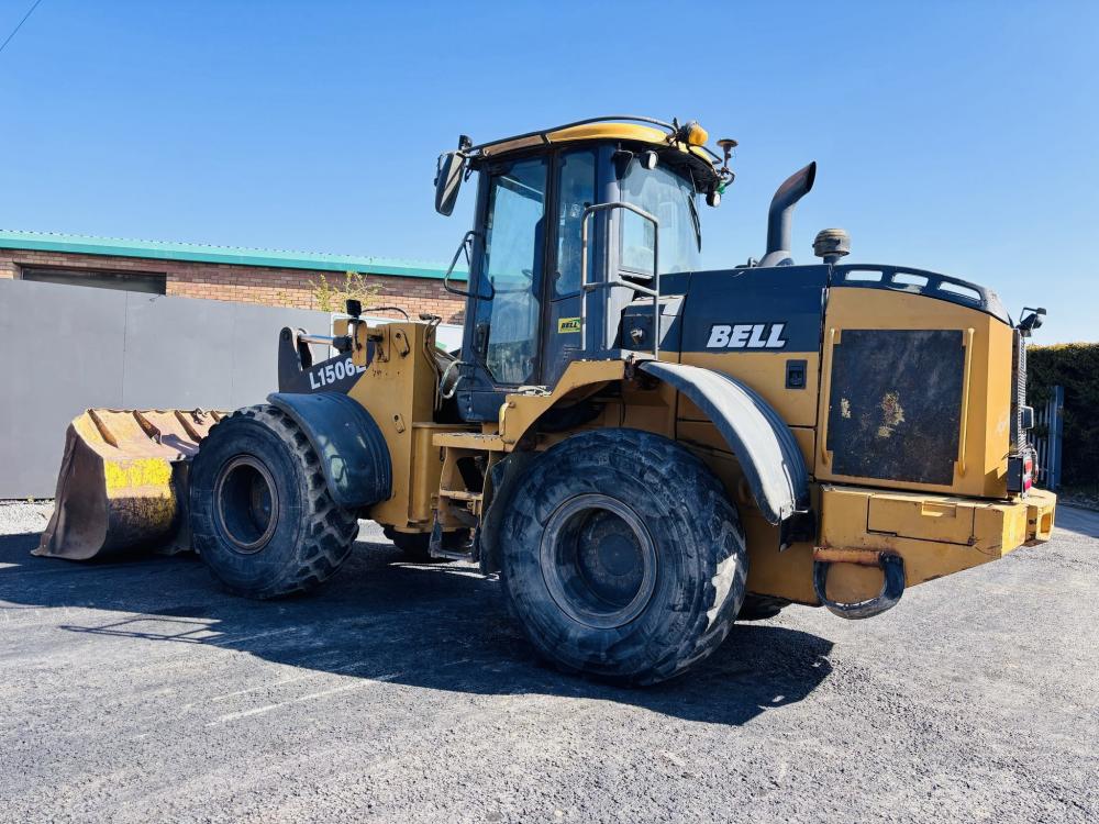 BELL L1506E LOADING SHOVEL *C/W BUCKET*YEAR 2016* READING 8682 HOURS*VIDEO*