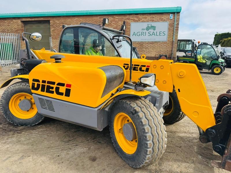 DIECI 190 TELEHANDLER*C/W PALLET TINES*VIDEO*