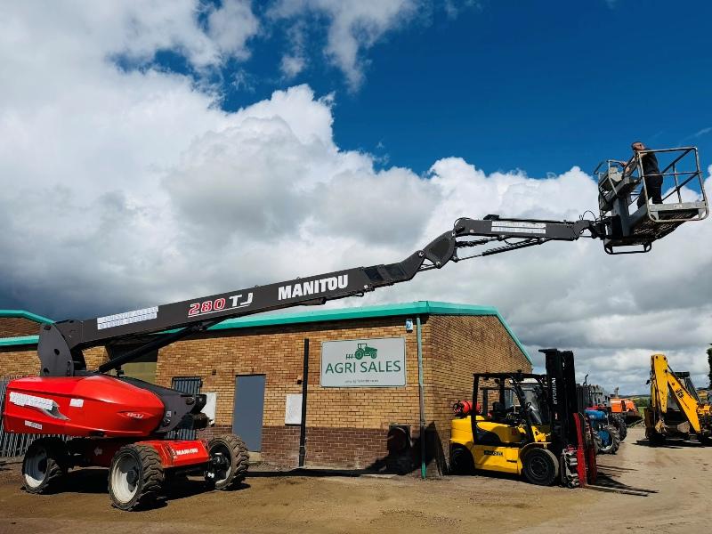MANITOU 280TJ ARTICULATED BOOM LIFT*YEAR 2016*VIDEO*