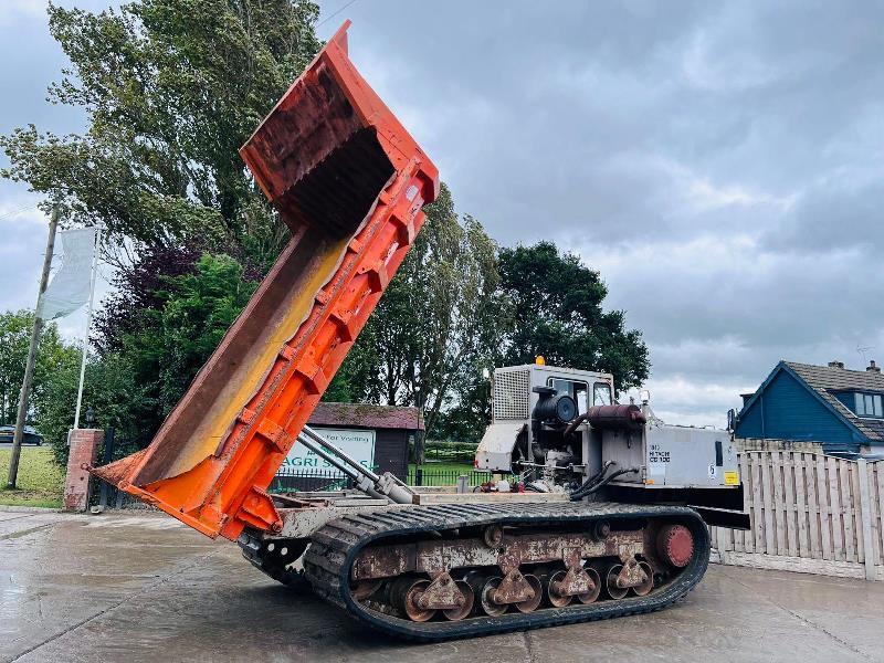 HITACHI CG100 TRACKED DUMPER C/W RUBBER TRACKS & REVERSE CAMERA *VIDEO*