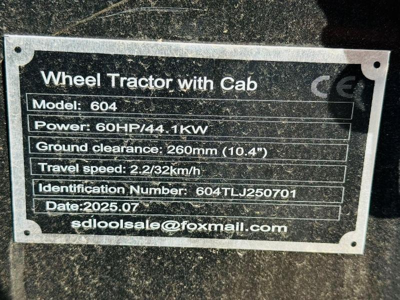 *NEW*UNUSED*MS604 4WD TRACTOR*C/W REAR LINKAGE*YEAR 2025*VIDEO*