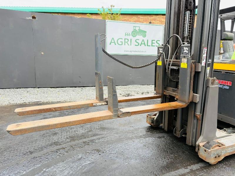 ATLET TERGO COUNTER BALANCE FORKLIFT*C/W FORK POSITIONER*YEAR 2014*VIDEO*