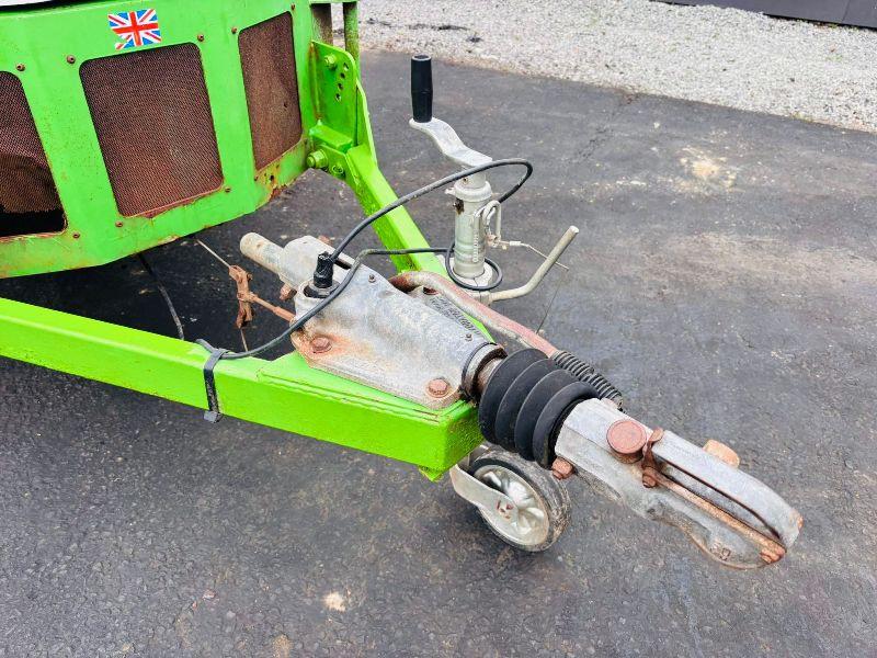 GREEN MECH CM170 TOWABLE WOOD CHIPPER*C/W ISUZU ENGINE*VIDEO*