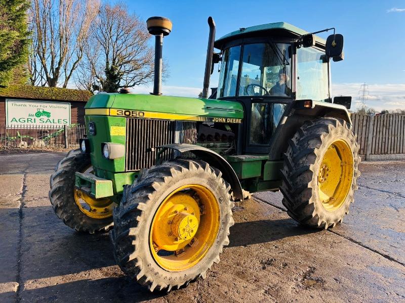JOHN DEERE 3050 4WD TRACTOR * 40K * C/W REAR LINKAGE *VIDEO*
