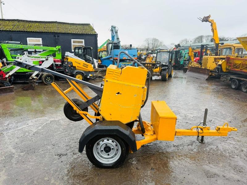 BENFORD MBR71HE PEDESTRIAN ROLLER*C/W TRAILER*VIDEO*