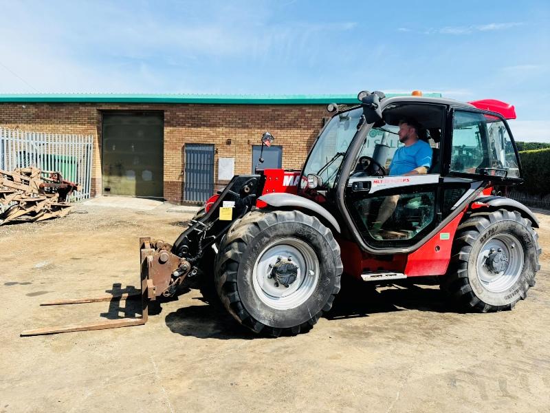 MANITOU MLT 634-120PS ELITE TELEHANDLER*4096 HOURS*YEAR 2014*VIDEO*