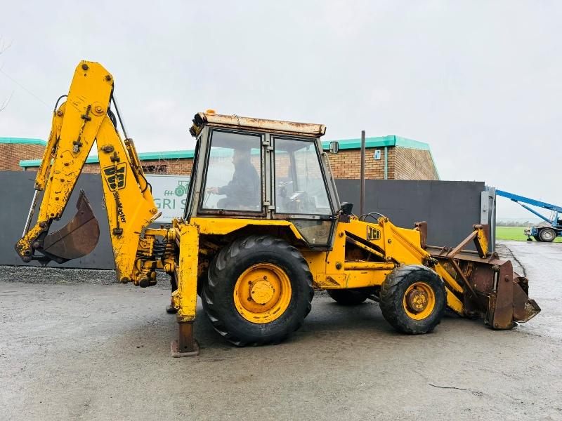 JCB 3CX PROJECT 8 HUB REDUCTION BACK END*C/W 4 IN ONE BUCKET*VIDEO*