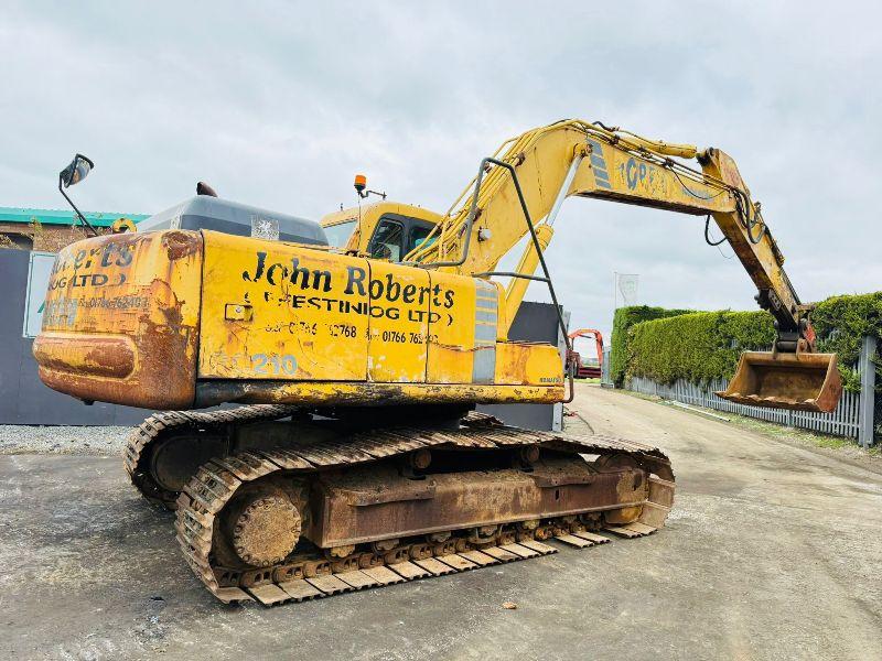 KOMATSU PC210 TRACKED EXCAVATOR*C/W BUCKET*VIDEO*