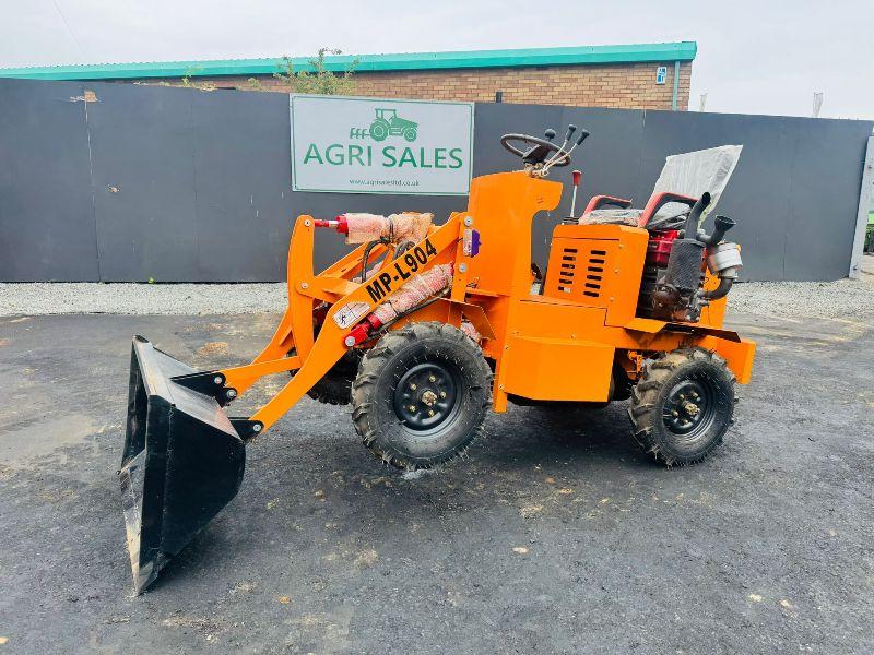 *NEW*UNUSED*MACHPRO MP-L904 WHEELED LOADER*C/W BUCKET*VIDEO*