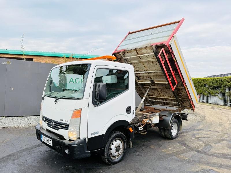 NISSAN CABSTAR 35.14 TWIN WHEEL TIPPER LORRY*C/W REMOTE*VIDEO*