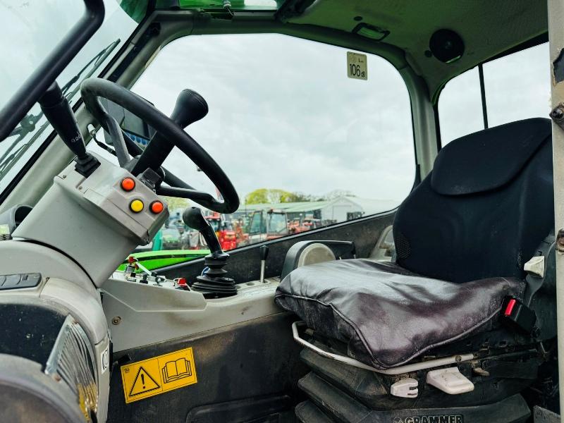 MERLO P34.7+ TURBO TELEHANDLER*C/W PALLET TINES*YEAR 2014*VIDEO*