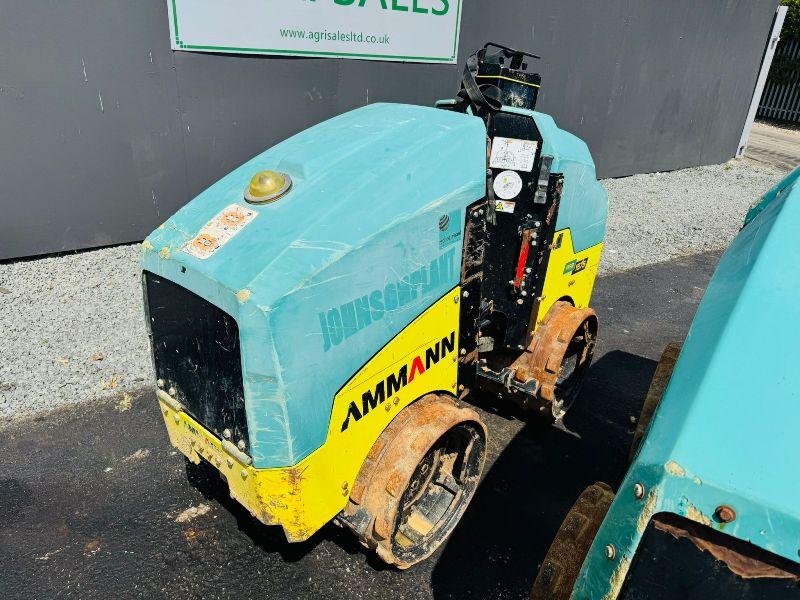 AMMANNS  ARR.1575 REMOTE CONTROL PADFOOT TRENCH ROLLER*YEAR 2019*VIDEO*