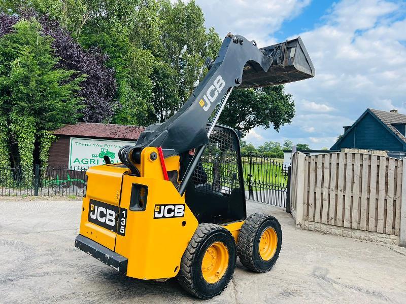JCB 135 4WD SKIDSTEER * YEAR 2014 * C/W BUCKET *VIDEO*