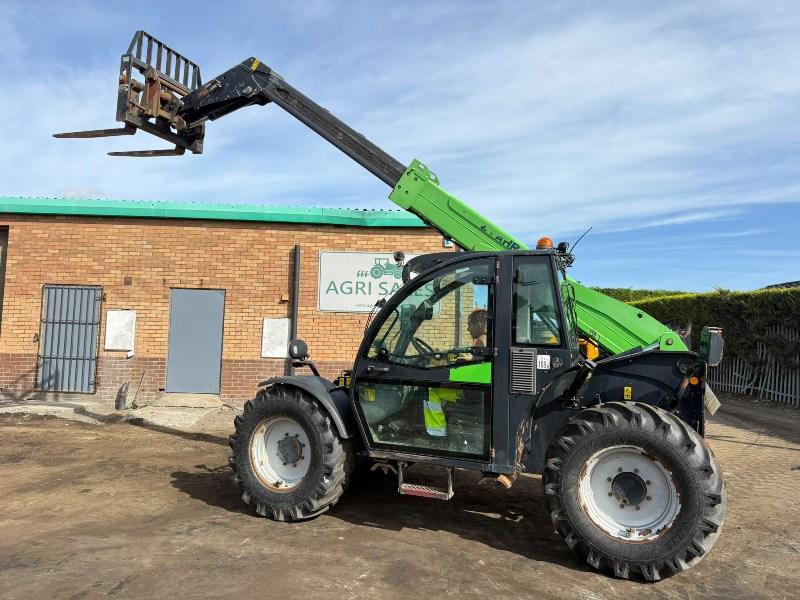 DEUTZ AGRO 29.6 TELEHANDLER*C/W PALLET TINES*YEAR 2012*VIDEO*