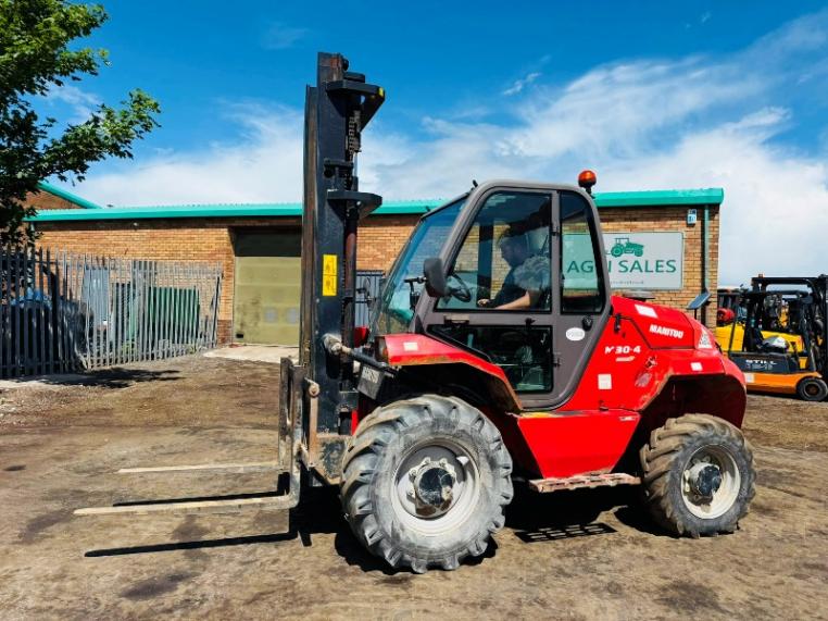 MANITOU M30-4 FORKLIFT*C/W PUH*YEAR 2016*5071 HOURS*VIDEO*