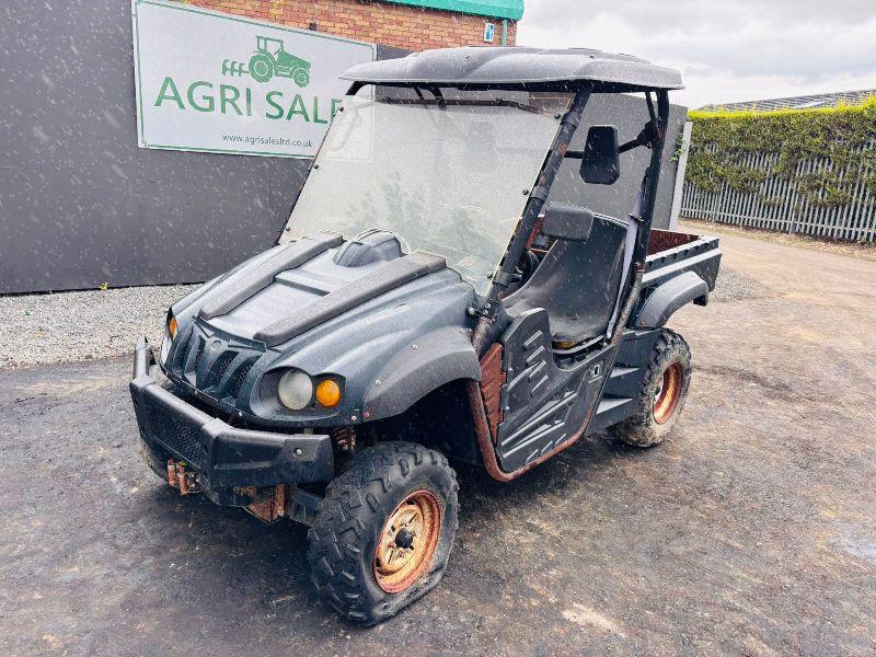 FARR 700 UTV*SPARES AND REPAIRS*ENGINE INCOMPLETE*YEAR 2012*VIDEO*