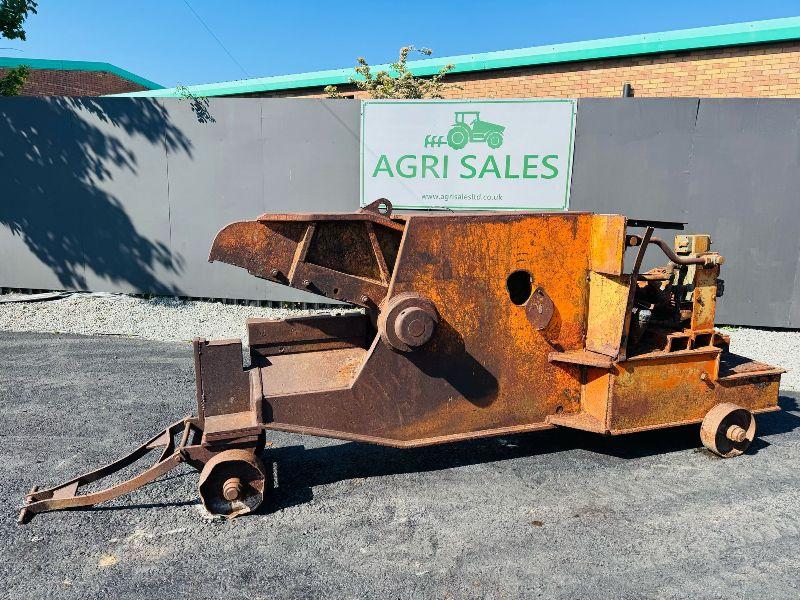 TOWABLE HYDRAULIC SCRAP SHEAR*VIDEO*