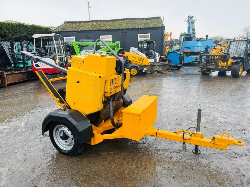 BENFORD MBR71HE PEDESTRIAN ROLLER*C/W TRAILER*VIDEO*