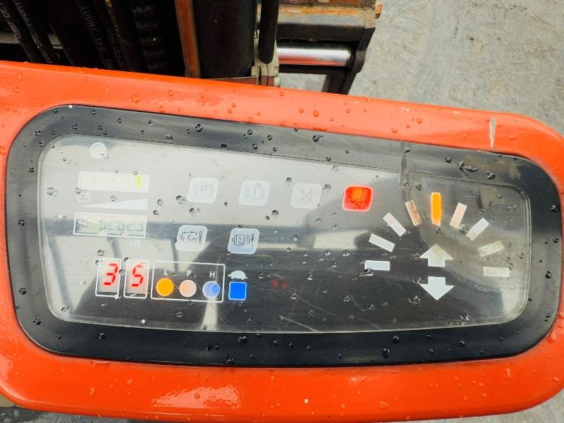 BT C3E150R ELECTRIC FORKLIFT*C/W PALLET TINES*NEEDS CHARGING*VIDEO*