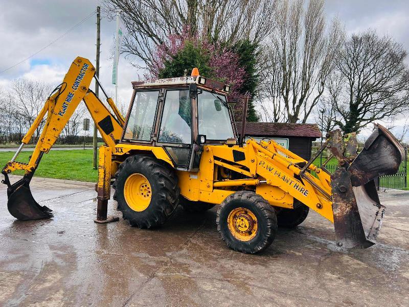 JCB 3CX PROJECT 7 4WD BACKHOE DIGGER C/W EXTENDING DIG *VIDEO*