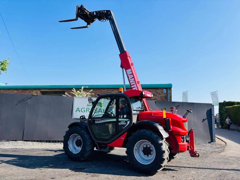 MANITOU 629 TURBO TELEHANDLER *AG SPEC* C/W PALLET TINES*YEAR 2016*VIDEO*