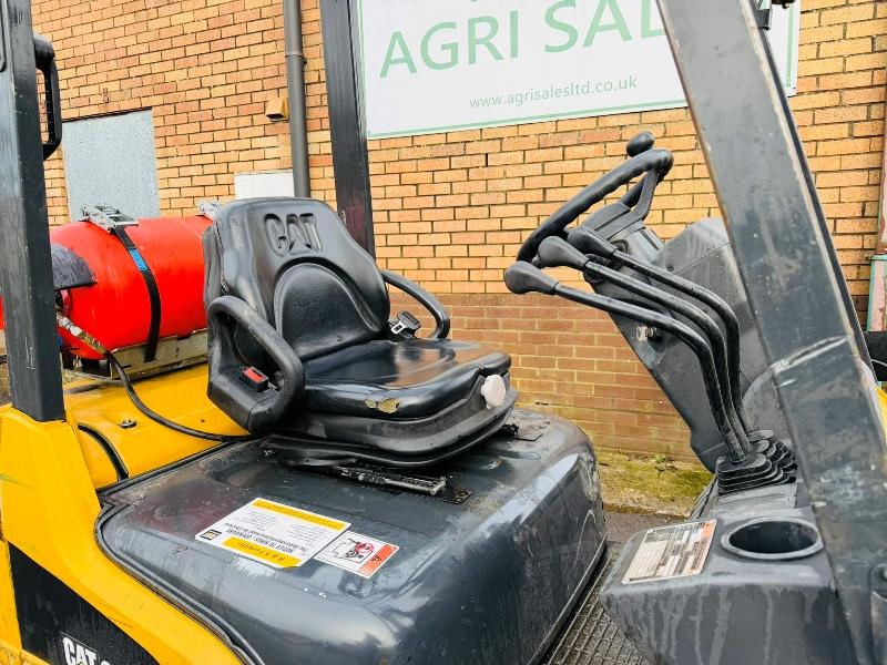 CATERPILLAR GP20NT FORKLIFT*YEAR 2015*C/W PALLET TINES*VIDEO*