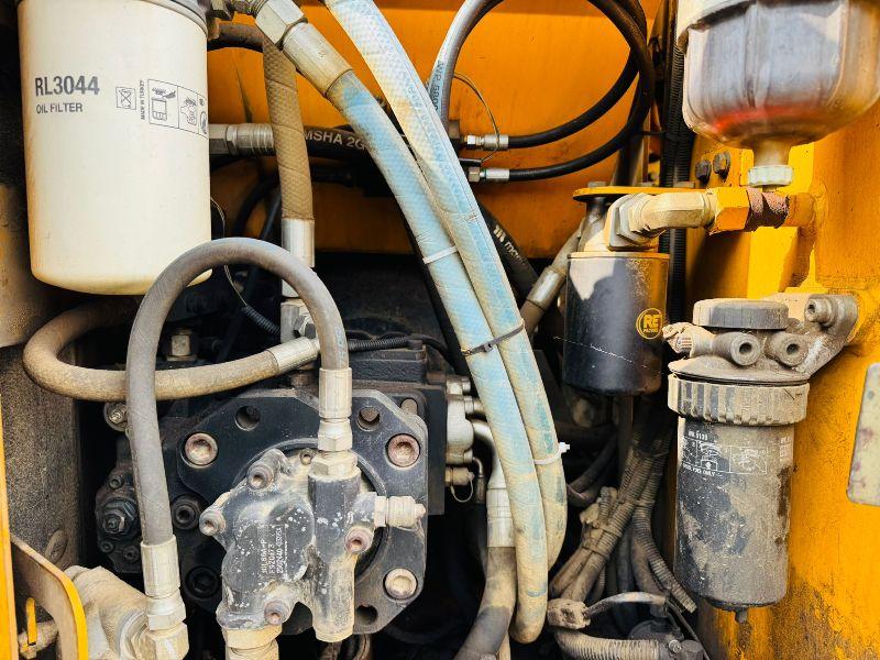 JCB JS130 EXCAVATOR*YEAR 2010 *C/W QH & BUCKET* READING 8459 HOURS*VIDEO*
