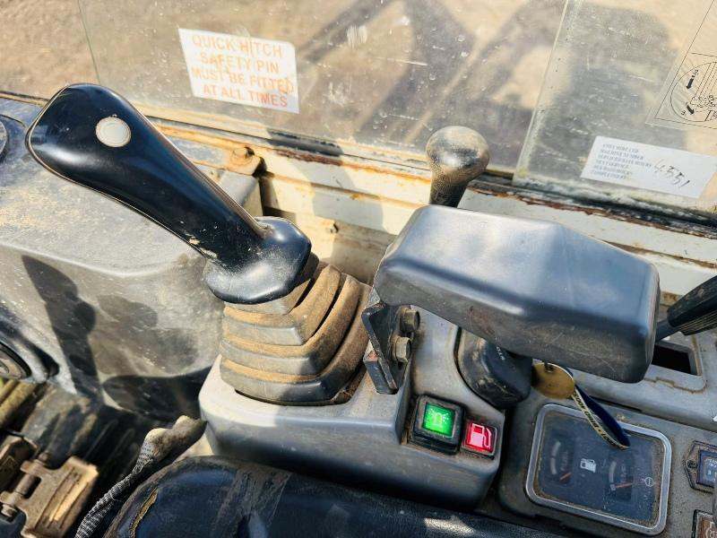 KUBOTA MINI EXCAVATOR*C/W OFFSET BOOM*VIDEO*