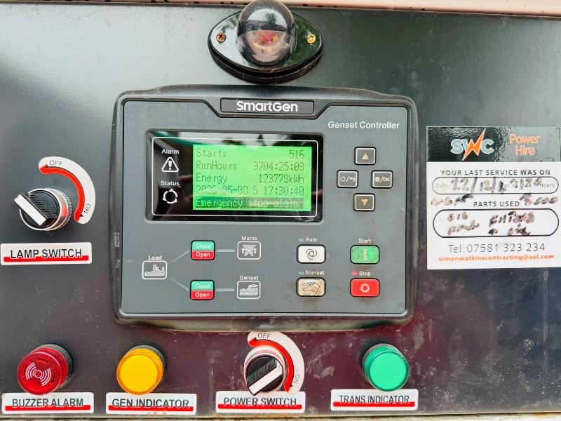 ASHITA POWER 275 KVA GENERATOR*YEAR 2023*3704 HOURS*VIDEO*