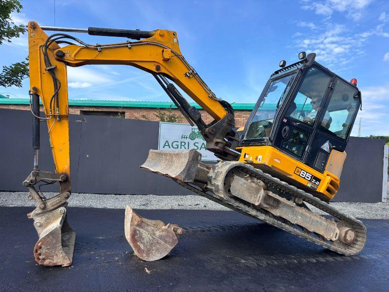 JCB 85Z-2 TRACKED EXCAVATOR*YEAR 2020*C/W 2 BUCKETS*VIDEO*