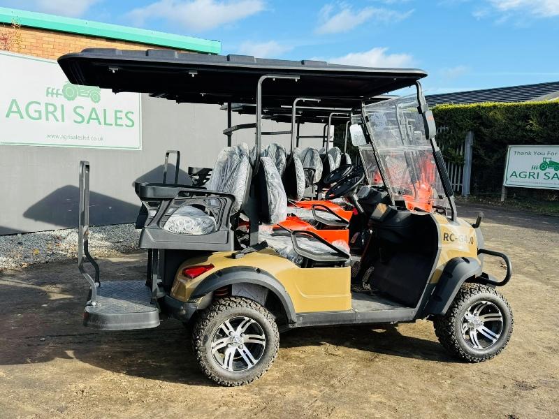 *NEW UNUSED**RACCOON RC-G4.0 ELECTRIC GOLF CART*CHOICE OF 4*VIDEO*