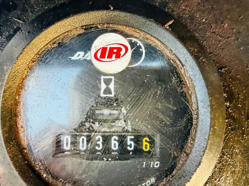 INGERSOL RAND AIR COMPRESSOR*C/W 3 CYLINDER KUBOTA ENGINE*VIDEO*