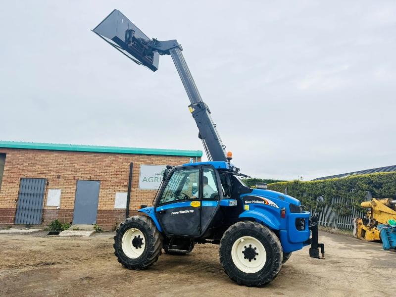 NEW HOLLAND LM425A TURBO TELEHANDLER*C/W BUCKET*VIDEO*