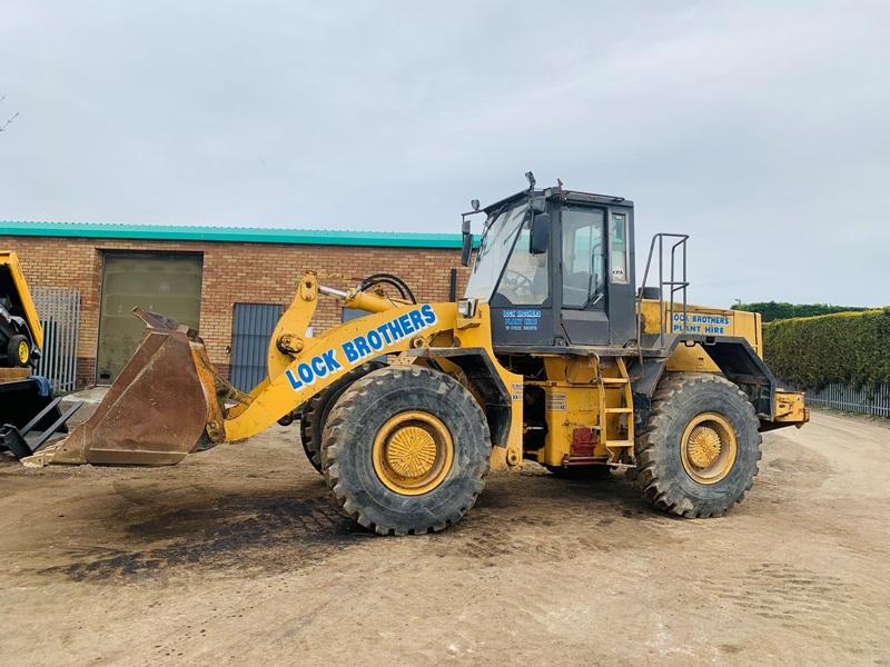 SAMSUNG SL150 WHEELED LOADING SHOVEL*C/W BUCKET*VIDEO*
