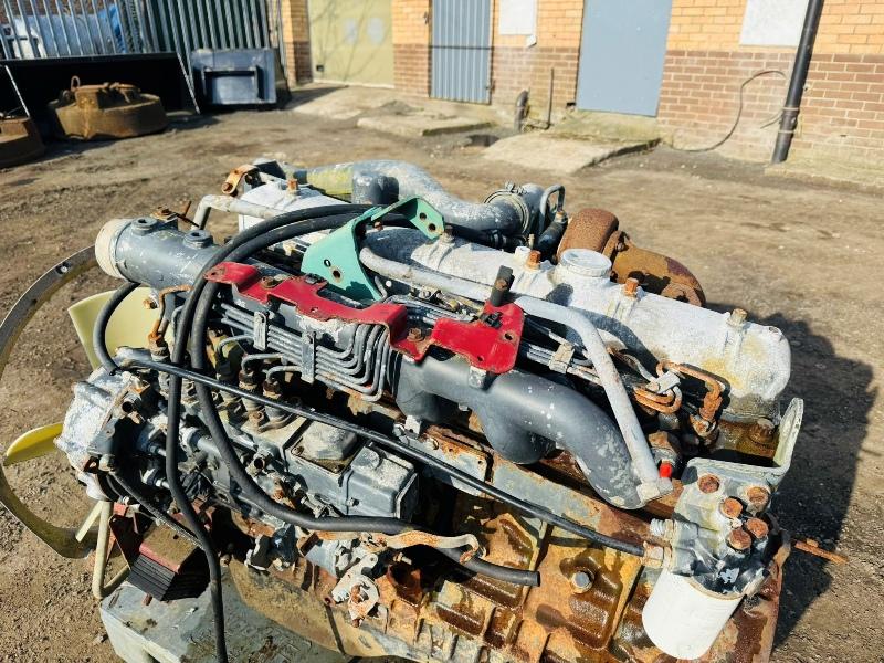 6 CYLINDER RENAULT TRUCK ENGINE*C/W TURBO*VIDEO*