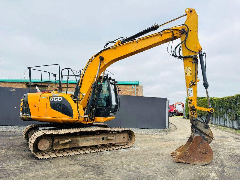 JCB JS130LC TRACKED EXCAVATOR*C/W BUCKET*YEAR 2012*VIDEO*