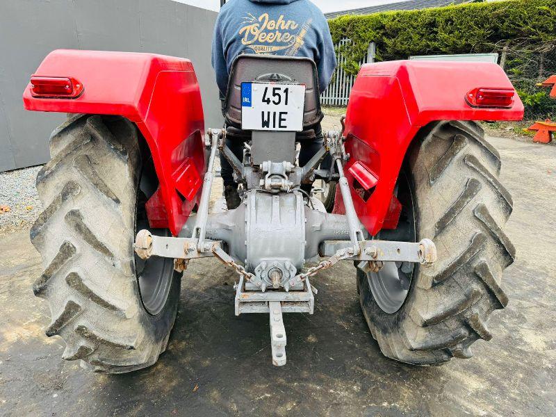 MASSEY FERGUSON 240 TRACTOR*C/W REAR LINKAGE AND PTO*VIDEO*