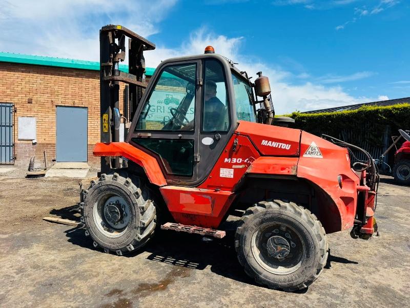 MANITOU M30-4 FORKLIFT*C/W PUH*YEAR 2015*6178 HOURS*VIDEO*