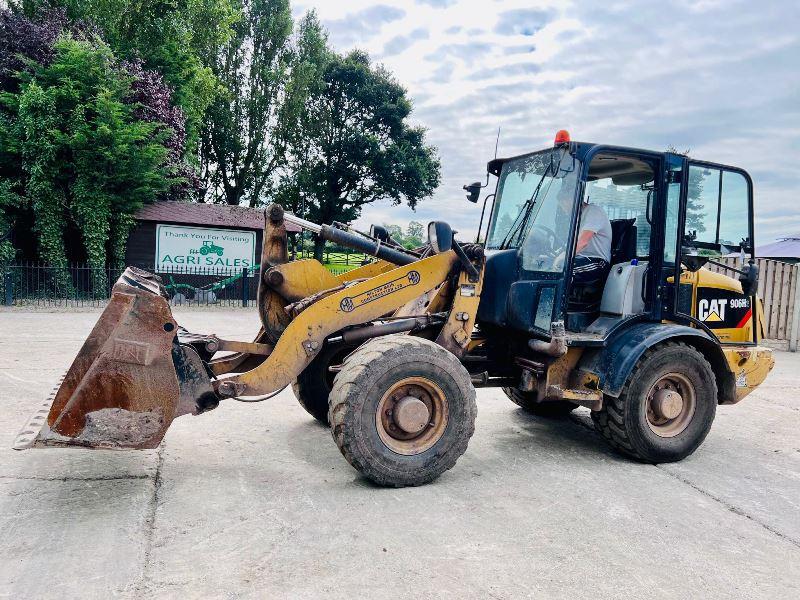 CATERPILLAR 906G 4WD LOADING SHOVEL *YEAR 2013, 4505 HOURS* C/W BUCKET*VIDEO*