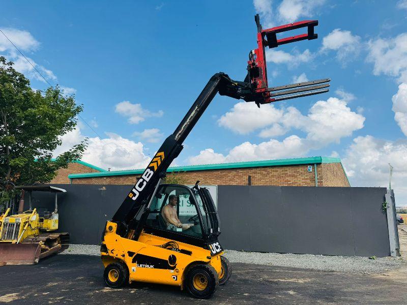 JCB 35D TELETRUK*YEAR 2018*C/W HYDRAULIC BAIL GRAB*VIDEO*