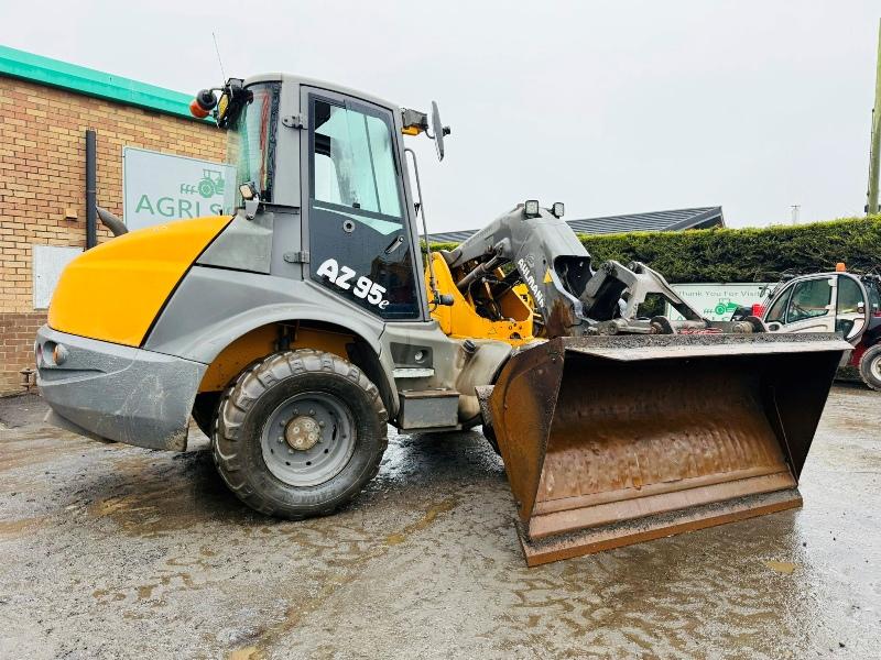 MECALAC N506 E125 ARTICULATED WHEELED LOADER*C/W BUCKET*VIDEO*