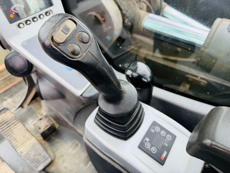 MECALAC 714MC EXCAVATOR*YEAR 2012*C/W 3 PIECE BOOM*VIDEO*
