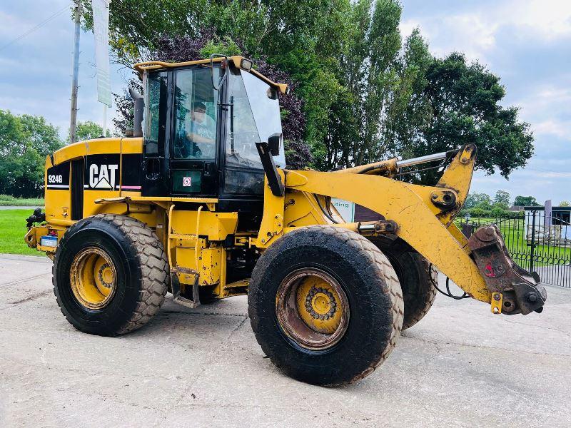 CATERPILLAR 924G 4WD LOADING SHOVEL C/W QUICK HITCH *VIDEO*